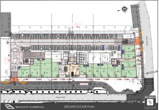 Master plan of Binghatti Amber Hall
