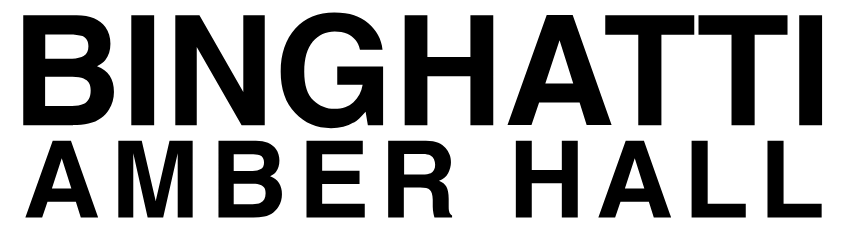 Binghatti Amber Hall Logo